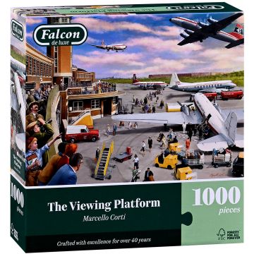 Puzzle Falcon din 1000 piese - Aeroport