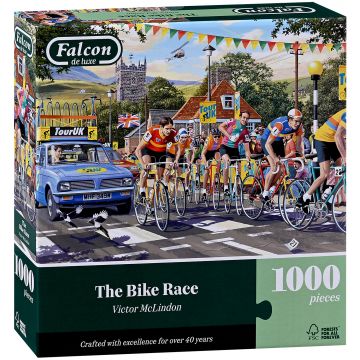 Puzzle Falcon din 1000 piese - Competiție de ciclism