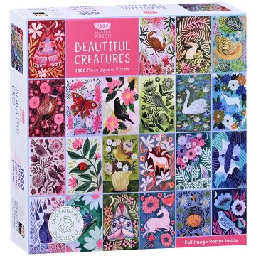 Puzzle Flame Tree din 1000 piese - Creaturi frumoase