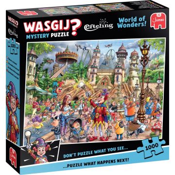 Puzzle-ghicitoare Jumbo din 1000 piese - O lume a minunilor!