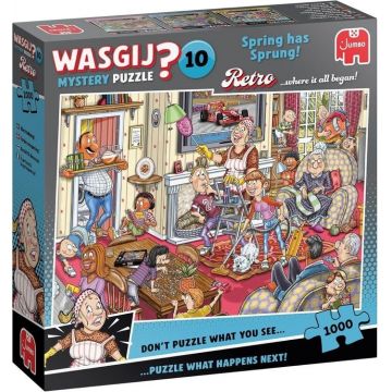 Puzzle-joc de 1000 piese Jumbo - A venit primăvara