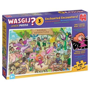 Puzzle-joc Jumbo de 240 piese - Întâlniri magice