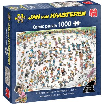 Puzzle Jumbo de 1000 piese - Aventuri cu skateboard