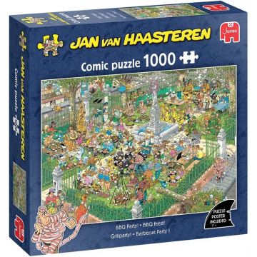 Puzzle Jumbo de 1000 piese - Petrecere cu grătar