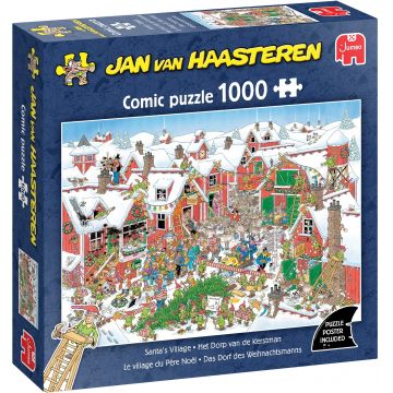 Puzzle Jumbo de 1000 piese - Satul lui Moș Crăciun