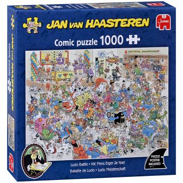 Puzzle Jumbo din 1000 piese - Concursul „Nu te supăra, omule”