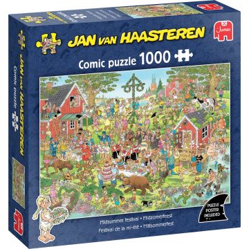 Puzzle Jumbo din 1000 piese - Festivalul de vară