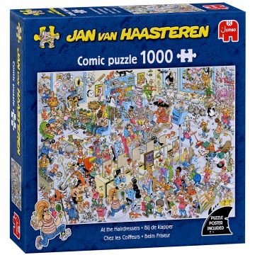 Puzzle Jumbo din 1000 piese - La coafor