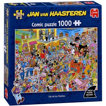 Puzzle Jumbo din 1000 piese - Ziua Morților în Mexic
