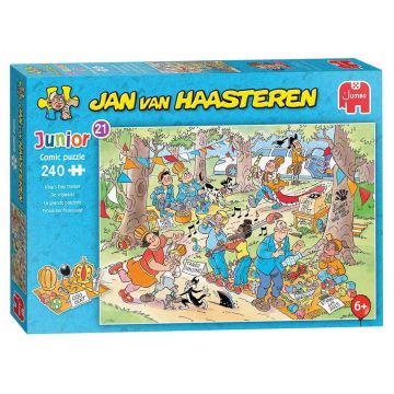 Puzzle Jumbo din 240 piese - Sărbătoare în parc
