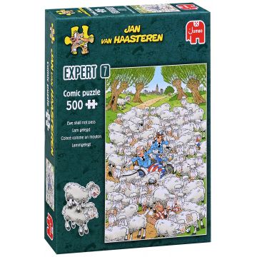 Puzzle Jumbo din 500 piese - Pasaj dificil