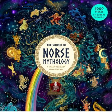 Puzzle Laurence King din 1000 piese - Lumea mitologiei nordice
