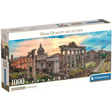 Puzzle panoramic Clementoni din 1000 piese - Amurg peste Imperiul Etern