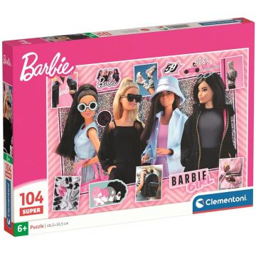 Puzzle pentru copii Clementoni de 104 piese - Barbie, varianta 3