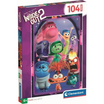 Puzzle pentru copii Clementoni de 104 piese - Inside Out 2, varianta 2