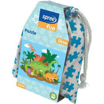 Puzzle pentru copii  Spree din  36 piese - Dinozauri