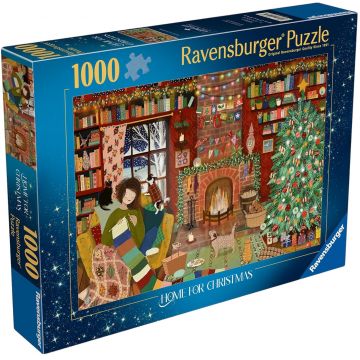 Puzzle Ravensburger din 1000 piese - Acasă de Crăciun