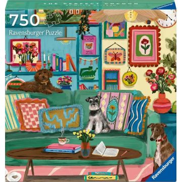 Puzzle Ravensburger din 750 piese - Loc fericit, loc confortabil