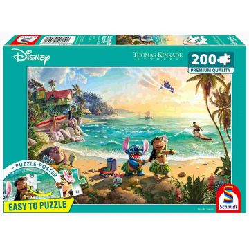 Puzzle Schmidt de 200 de piese – Lilo și Stitch