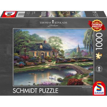Puzzle Schmidt din 1000 piese - Casă de piatră
