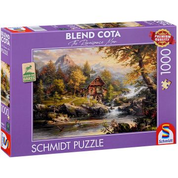 Puzzle Schmidt din 1000 piese - Casă de vară