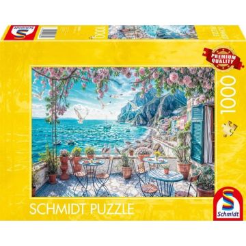 Puzzle Schmidt din 1000 piese - Terasa de coastă