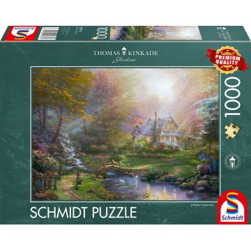 Puzzle Schmidt din 1000 piese - Ziua Mamei perfectă
