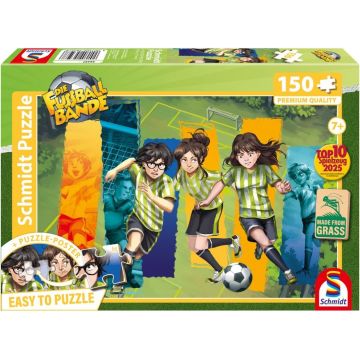 Puzzle Schmidt din 150 piese - Banda de fotbal: O echipă unită