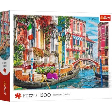 Puzzle Trefl din 1500 piese - După-amiază de vară în Veneția
