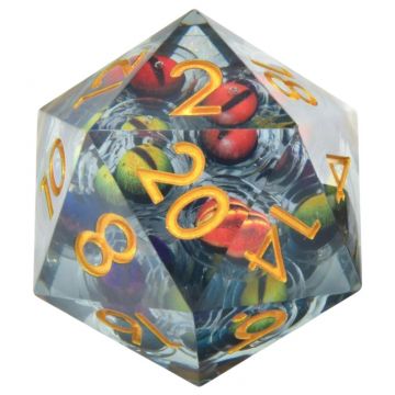Zar GlassStaff - Floating Eyes D20, Beholden