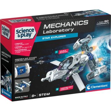 Constructor Clementoni Mechanics - Star Explorer, 90 piese
