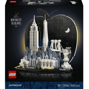 Constructor LEGO Architecture - New York: Marele Măr (21066)
