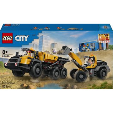 Constructor LEGO City - Basculantă și încărcător frontal (60494)