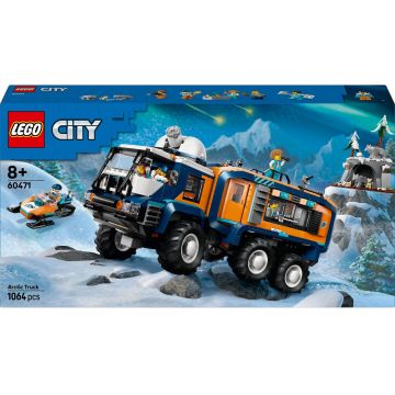 Constructor LEGO City - Un camion de laborator științific pentru cercetătorii din Arctica (60471)