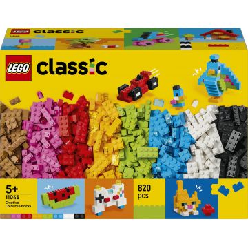Constructor LEGO Classic - Cărămizi colorate creative (11045)