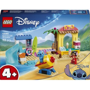 Constructor LEGO Disney - Distracție pe plajă cu Lilo și Stitch(43280)