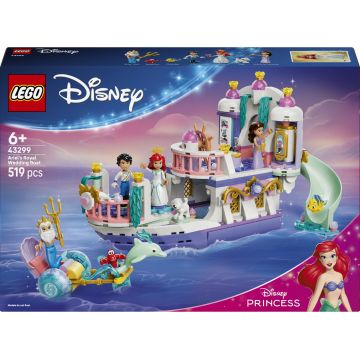 Constructor LEGO Disney Princess - Barca nunții regale a lui Ariel (43299)