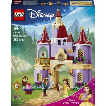 Constructor LEGO Disney Princess - Castelul fermecat al lui Belle și Bestia (43289)