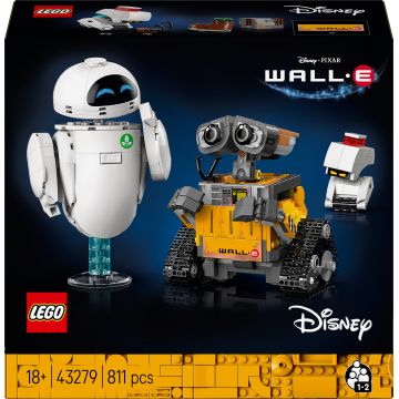 Constructor LEGO Disney - WALL-E și Eve (43279)