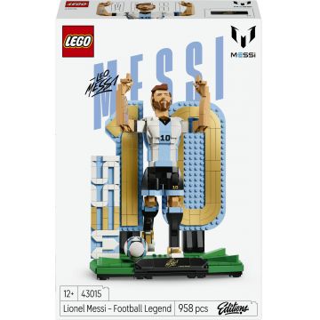 Constructor LEGO Football - Legenda fotbalului: Lionel Messi (43015)