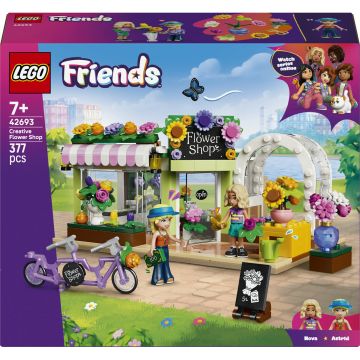 Constructor LEGO Friends - Magazin creativ de flori (42693)
