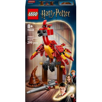 Constructor LEGO Harry Potter - Fawkes, pasărea phoenix a lui Dumbledore (76448)