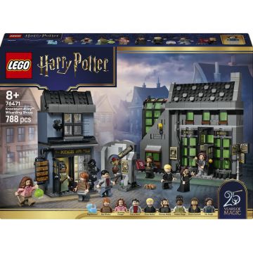 Constructor LEGO Harry Potter -Magazine de vrăjitori din Aleea Diagonalei(76471)