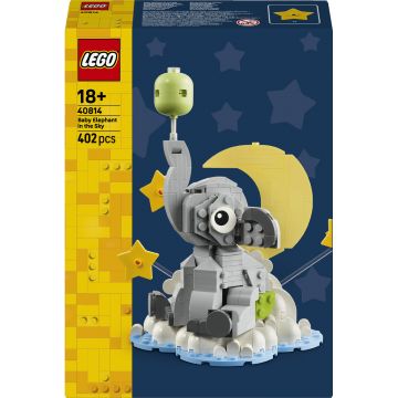 Constructor LEGO Iconic - Elefănțel în cer (40814)