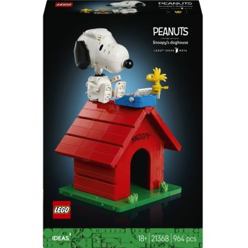 Constructor LEGO Ideas - Peanuts: Cabana lui Snoopy (21368)