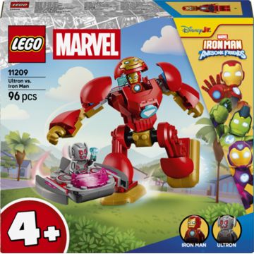 Constructor LEGO Marvel Super Heroes - Ultron împotriva Omului de Fier (11209)