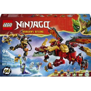 Constructor LEGO Ninjago - Dragonul transformabil al Focului (71868)
