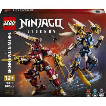 Constructor LEGO Ninjago - Gemeni roboți-titani (71870)