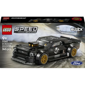 Constructor LEGO Speed Champions - Ford Mustang Hoonicorn V1 на Ken Block от 1965 г. (77262)