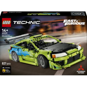 Constructor LEGO Technic - Rapid și furios: Mașină Mitsubishi Eclipse (42229)
